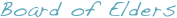 Board of Elders